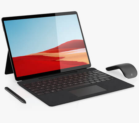 Замена матрицы на планшете Microsoft Surface Pro X